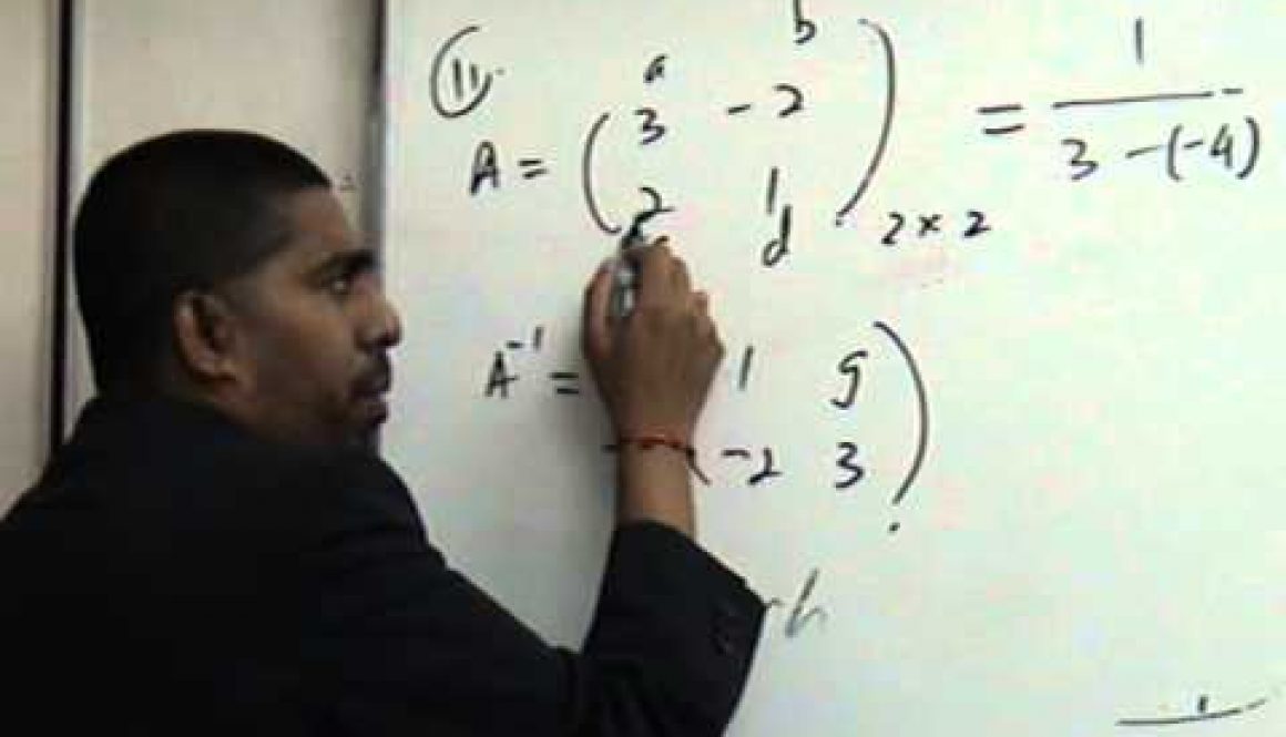 Best Maths-Matrix Part 1-Form 4/Form 5-SPM Cikgu Vijay Exam Tips